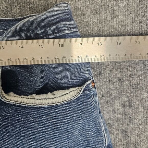 Levis Jeans Men 36x32 Blue 501 Denim Medium Wash Button Fly Straight Leg Casual - Picture 5 of 9